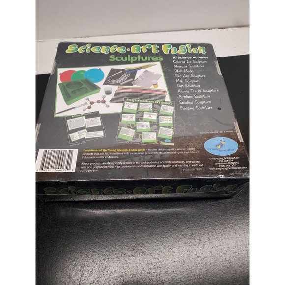 The Young Scientists Club Science - Art Fusion Sculptures Craft box - New - Fact - Picture 2 of 3